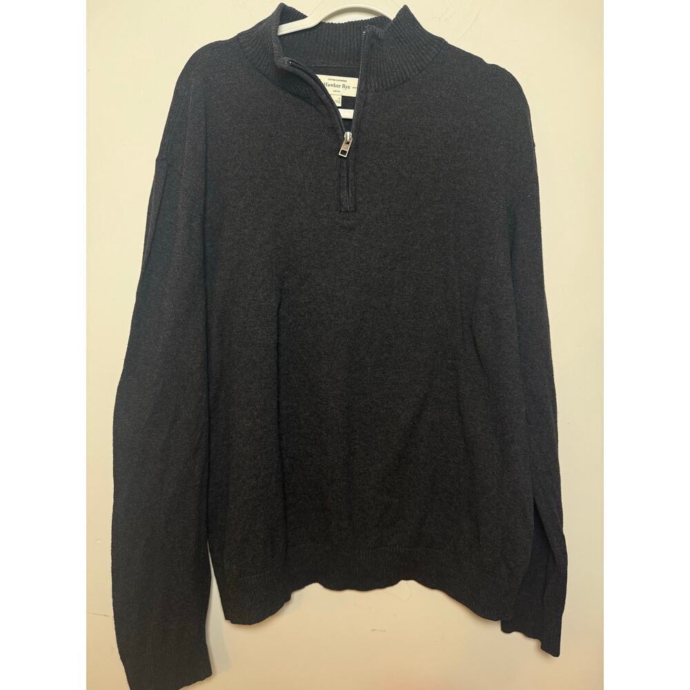 Hawker Rye men’s Cotton‎ Cashmere Sweater Size L